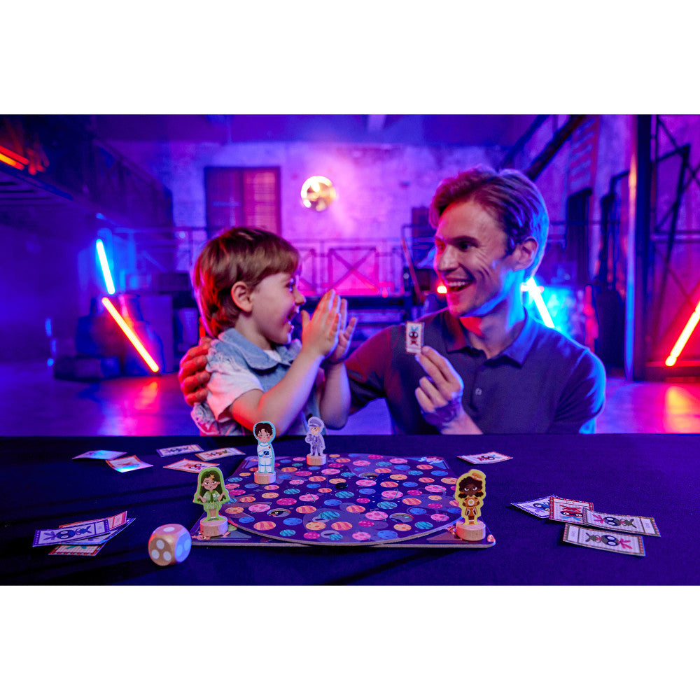 Hape Planetary Pursuit Space-Themed Board Game - Image 6