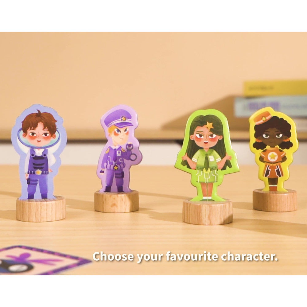 Hape Planetary Pursuit Space-Themed Board Game - Image 8