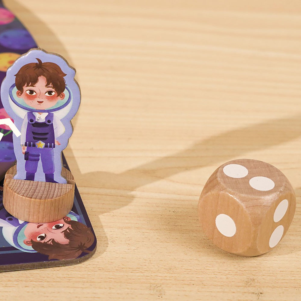 Hape Planetary Pursuit Space-Themed Board Game - Image 9