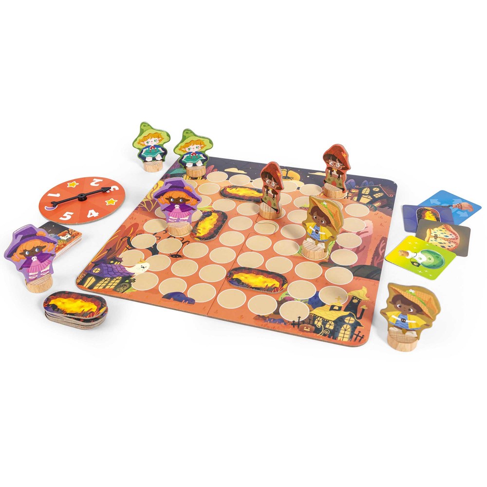 Hape Magic Mayhem Deluxe Wizard Strategy Board Game - Image 2