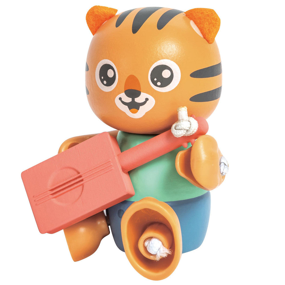 Alternative view of Hape Milo & Melody Tiger Duo Musical Playset