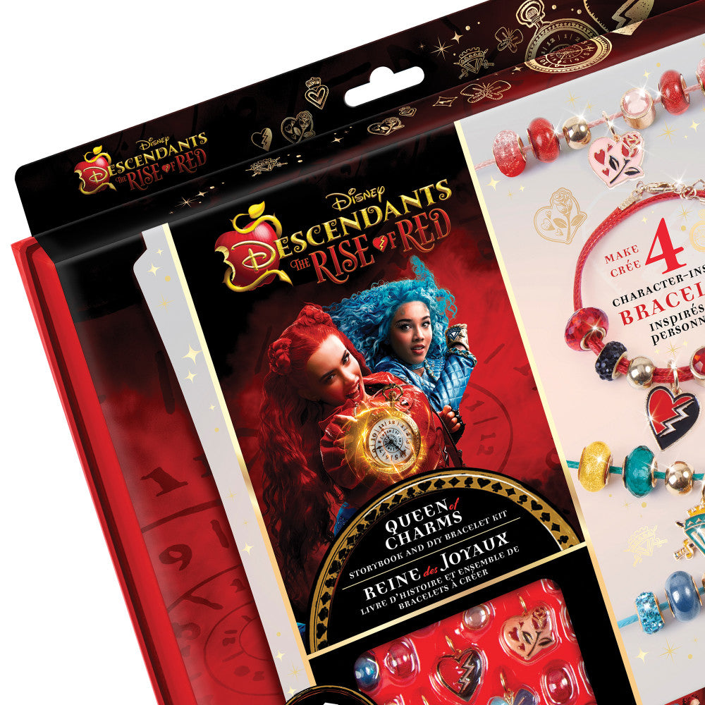Make It Real Descendants 4 Rise Of Red Queen of Charms DIY Jewelry Kit - 34pc - Image 5
