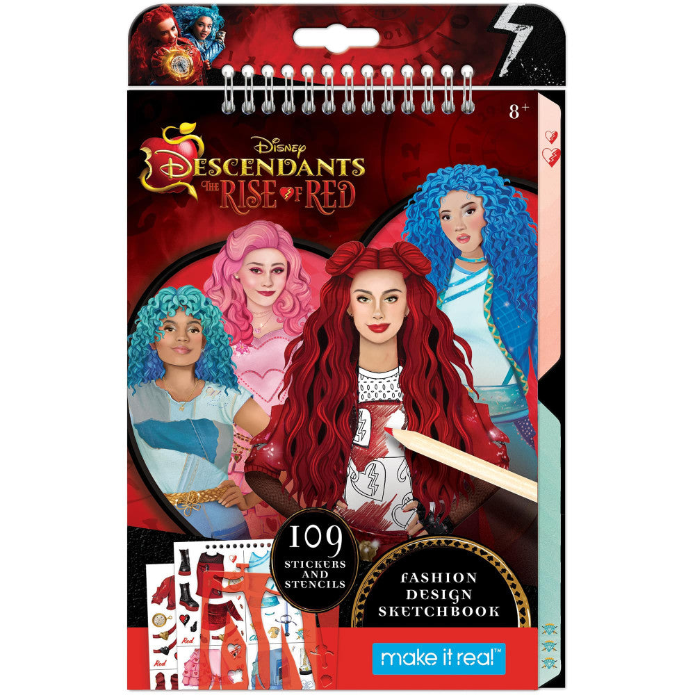 Make It Real Descendants 4 Rise of Red Fashion Design Sketchbook