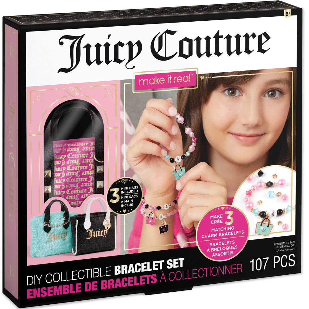 Juicy Couture Mini Handbag Bracelet Wardrobe - DIY Charm Set