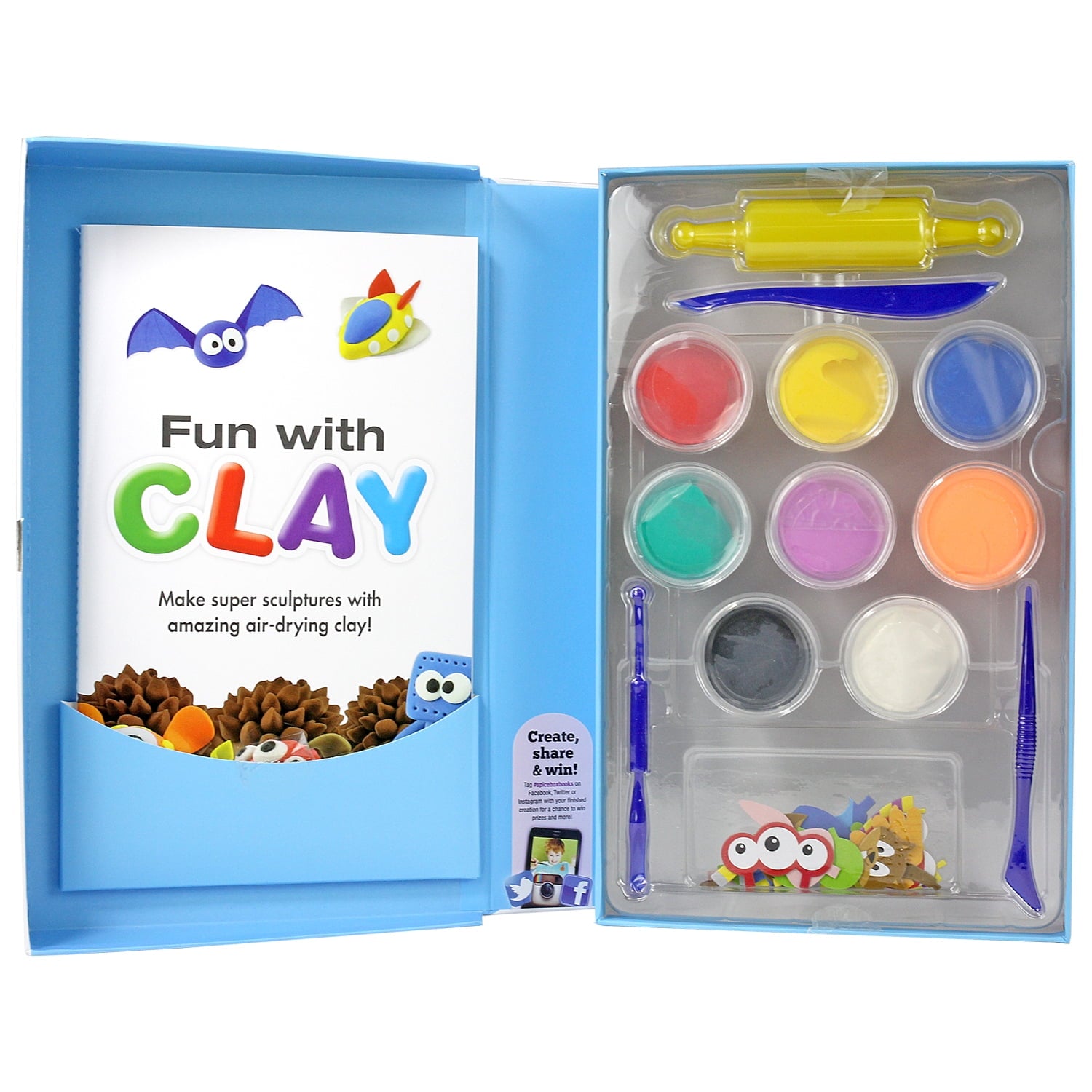 Spicebox Ultimate Sculpting Fun With Clay Creativity Kit