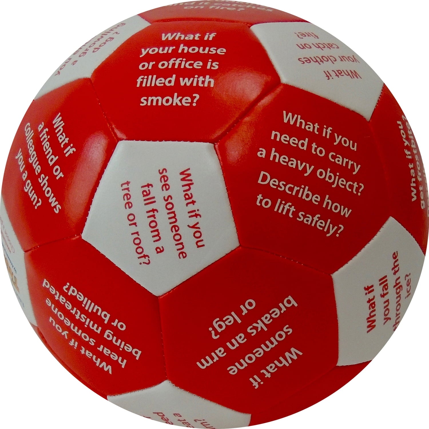 Alternative view of What If __? Emergency Response Scenario Discussion Ball