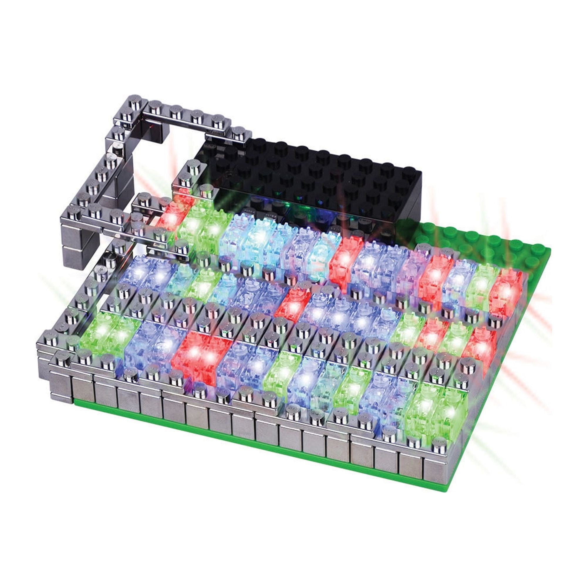 Alternative view of Power Blox Flashing Frenzy 135-Piece LED Building Set - Multicolor
