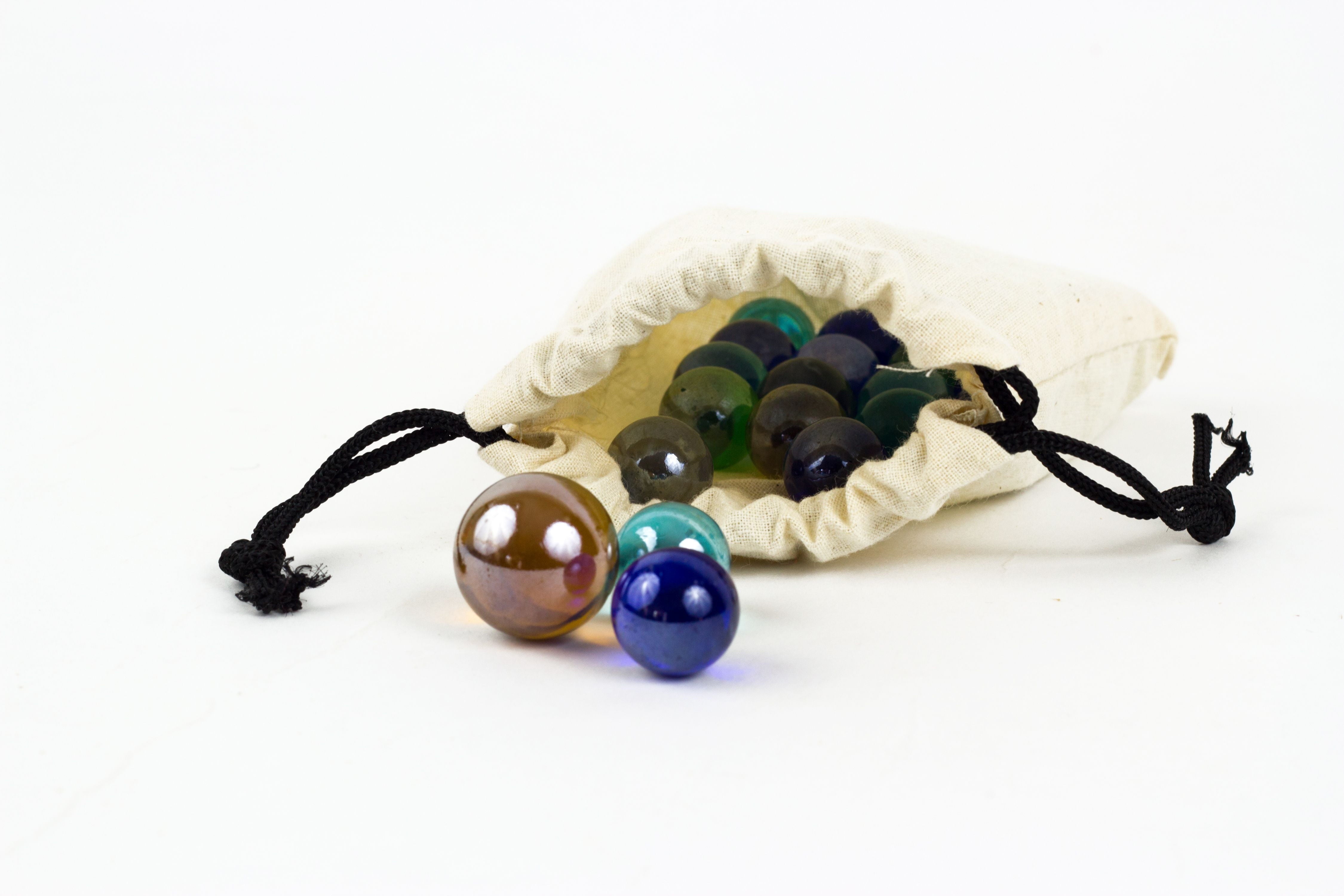 Alternative view of Professor Puzzle Marbles Game Set with Wooden Storage