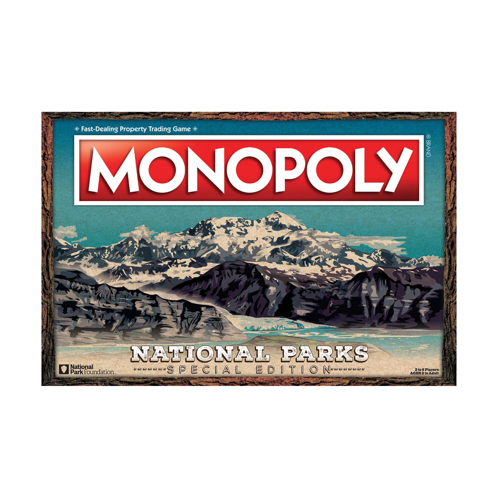 Alternative view of Monopoly National Parks Edition Board Game by USAopoly