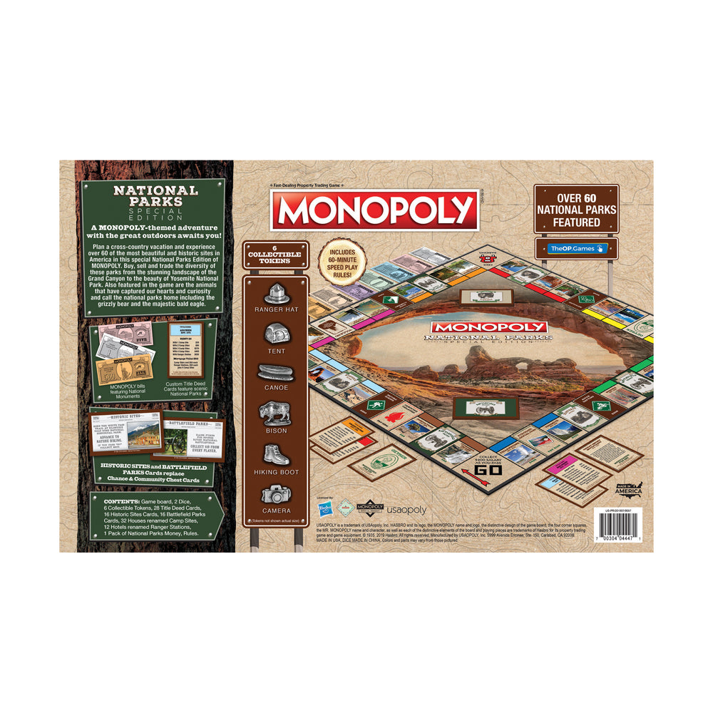 Monopoly National Parks Edition Board Game by USAopoly - Image 3