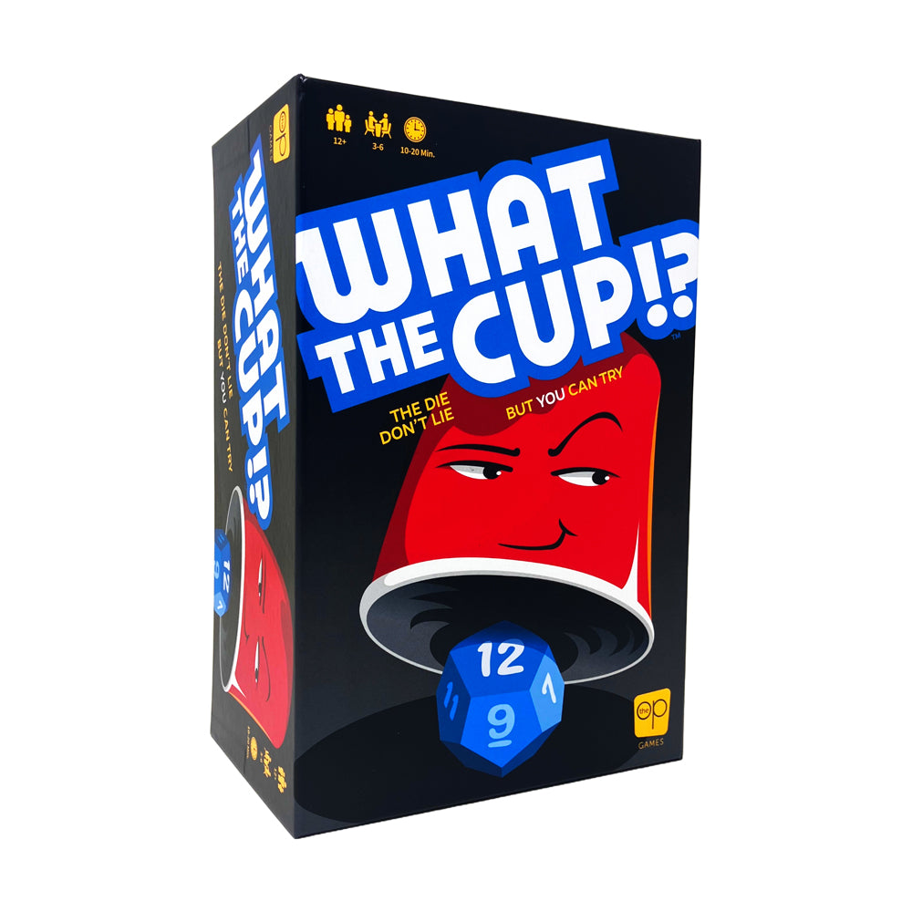 Alternative view of What The Cup!? Exciting Dice and Card Game
