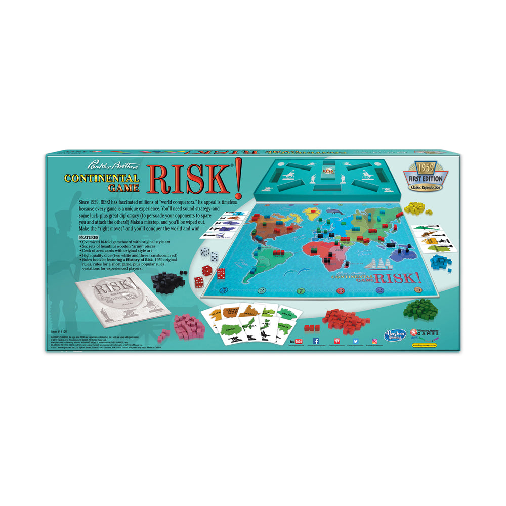 Risk 1959 Classic Strategy Board Game - Image 3