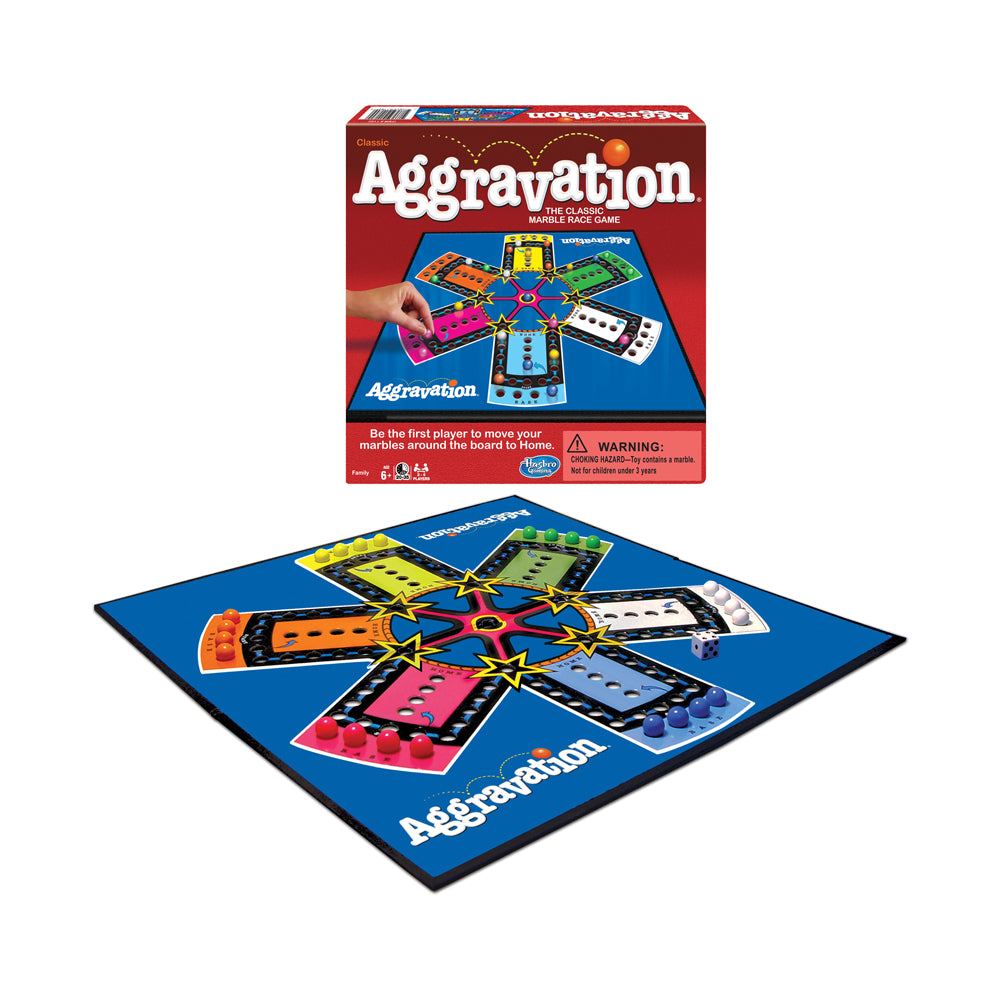 Alternative view of Classic Aggravation Board Game with Original Artwork