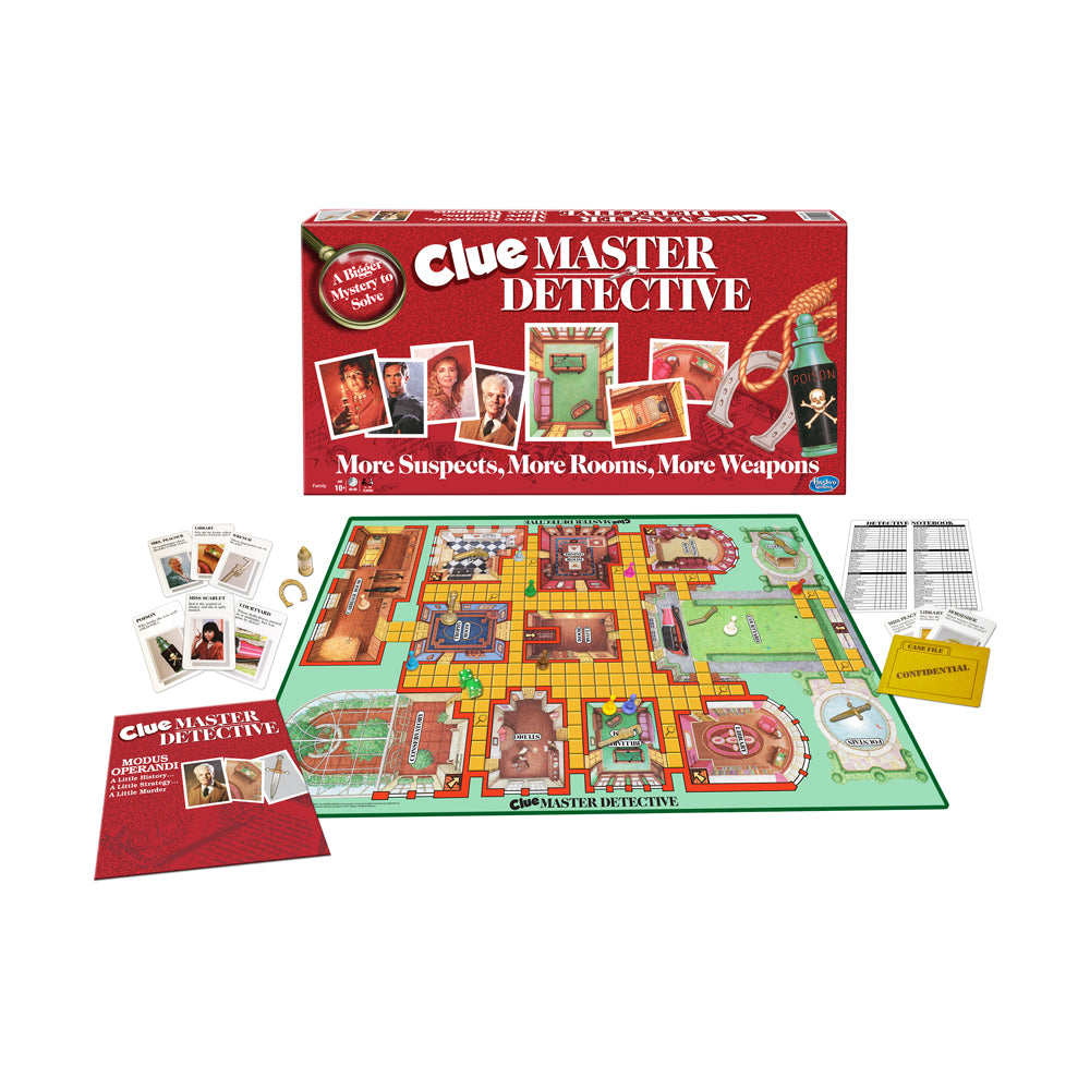 Alternative view of Clue Master Detective Expanded Board Game
