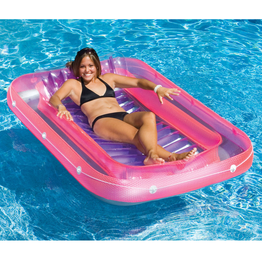 Alternative view of Swimline 71" Suntan Tub Lounge Inflatable Pool Float