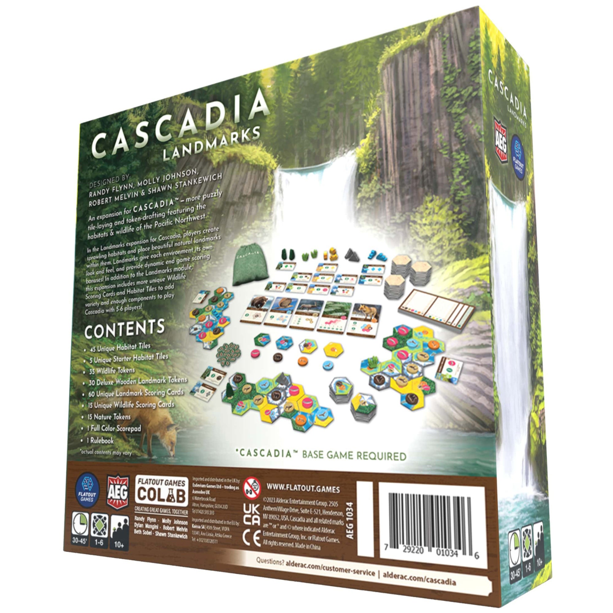 Cascadia Landmarks Expansion Board Game - Puzzle & Tile Placement - Image 10