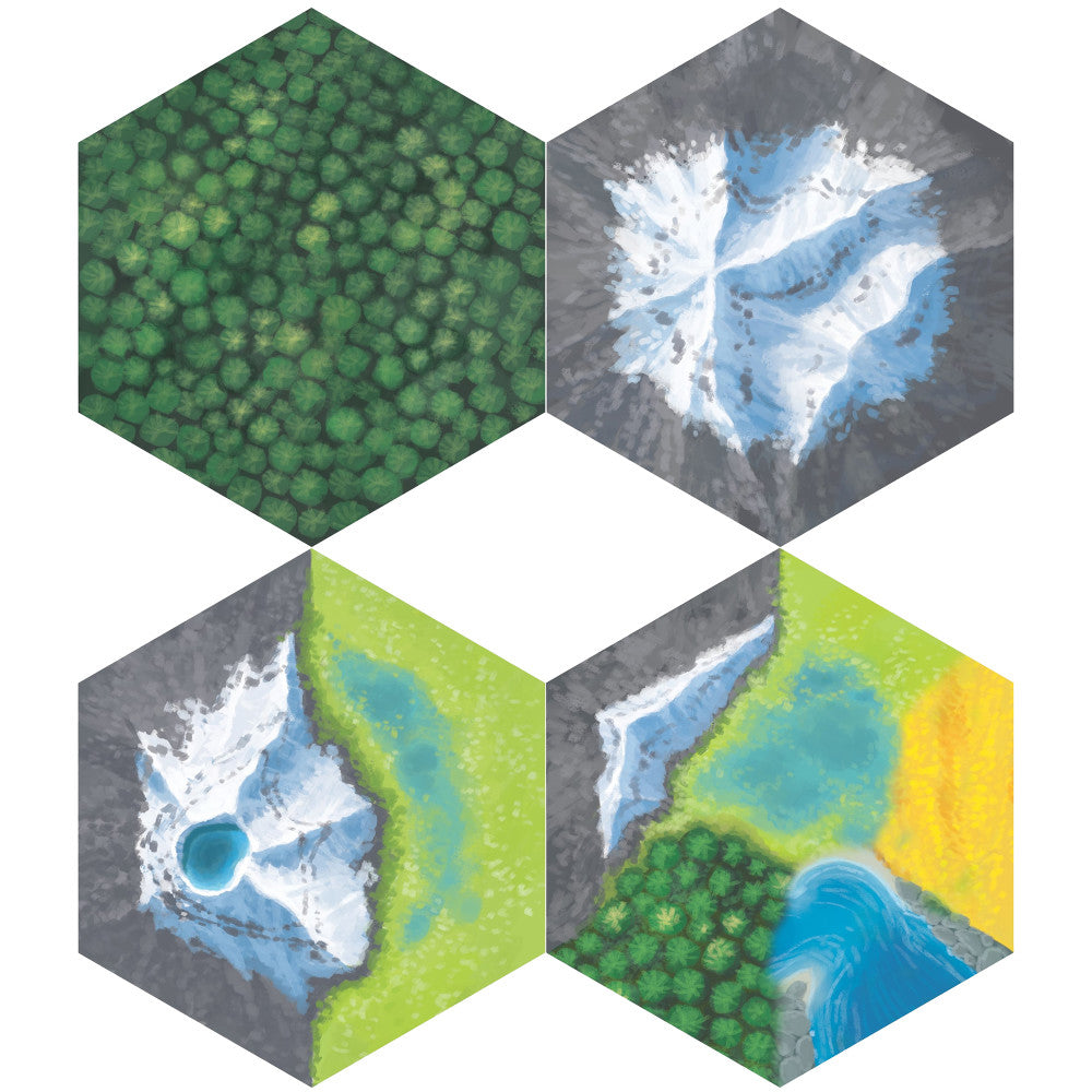 AEG Cascadia: Rolling Hills - Dynamic Flip-Roll-Write Board Game for Families - Image 4