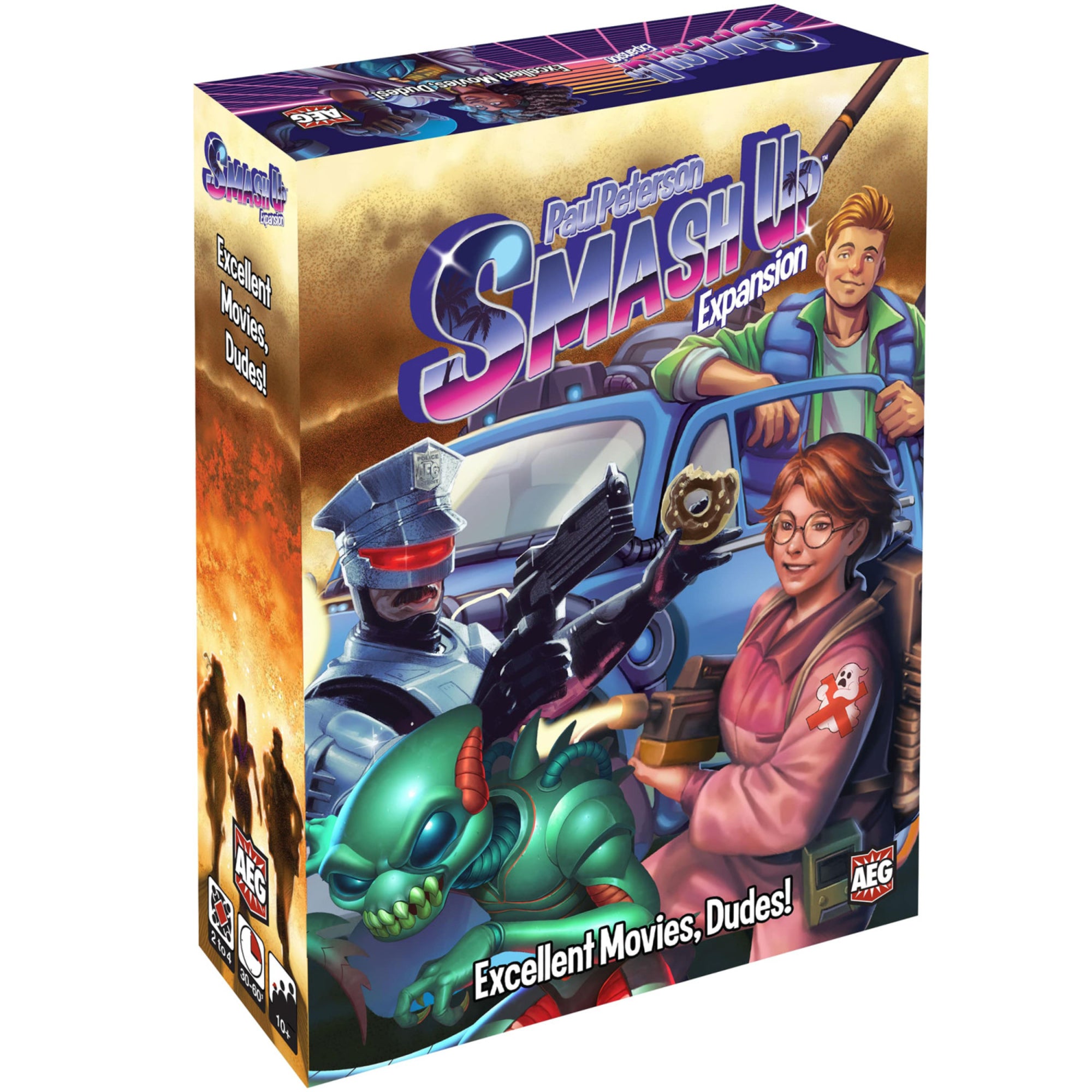 Smash Up: Excellent Movies, Dudes! Expansion Deck Game