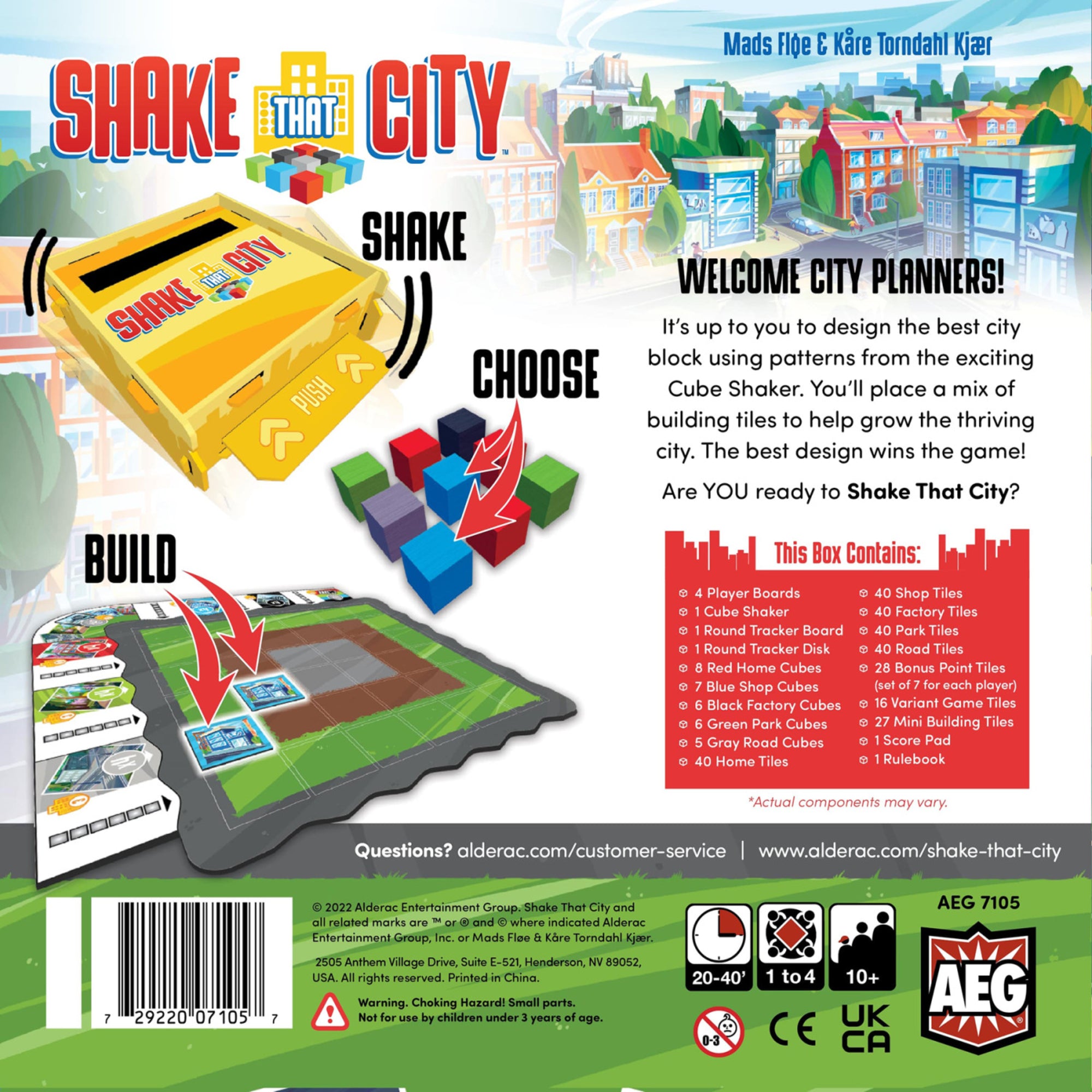 Shake That City Strategy Board Game - Urban Planning Dexterity Challenge - Image 4