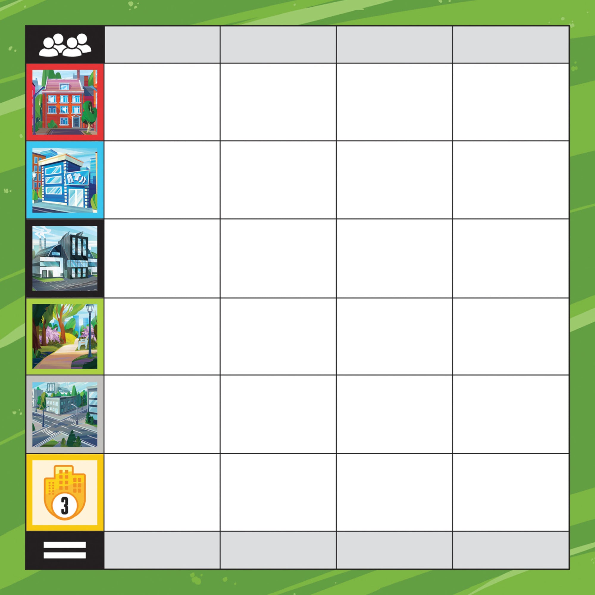 Shake That City Strategy Board Game - Urban Planning Dexterity Challenge - Image 6