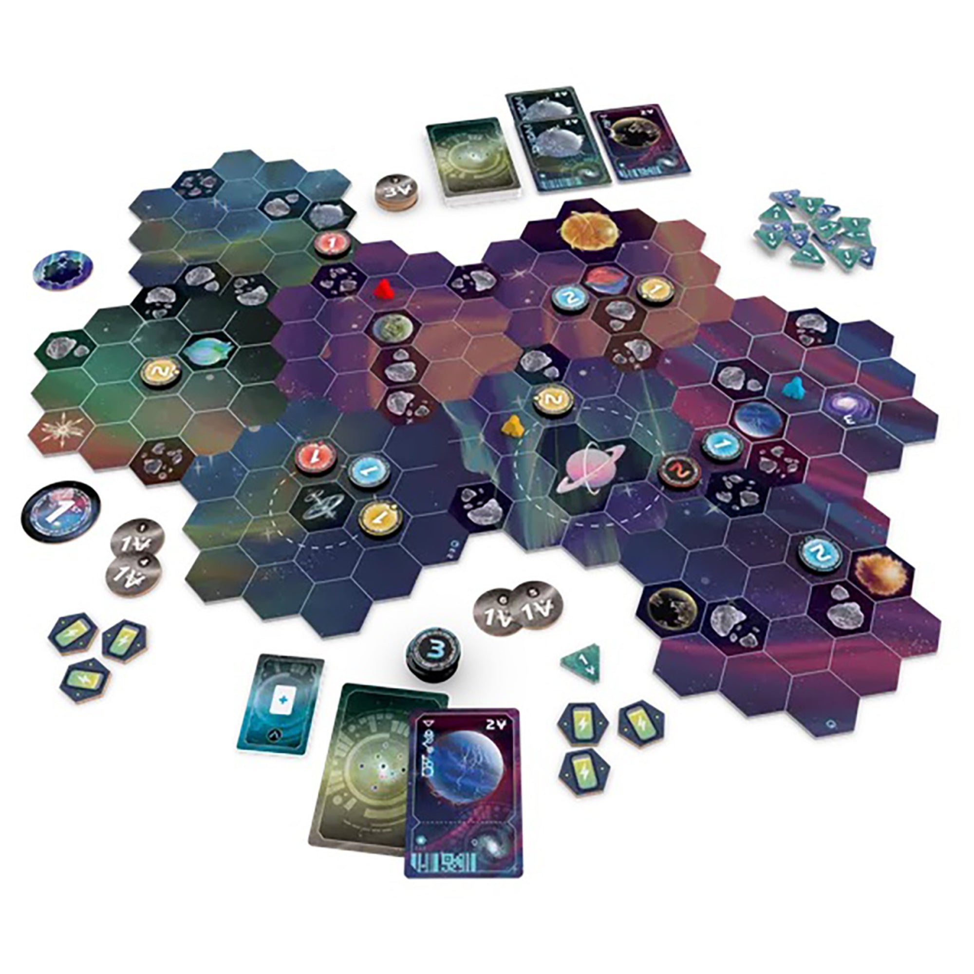 Alternative view of AEG: Wormholes Galactic Strategy Board Game