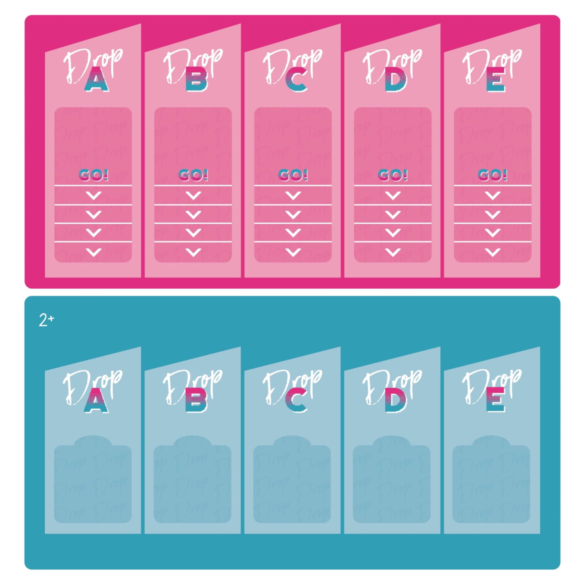 Number Drop Retro Edition Roll & Write Strategy Game - Image 6