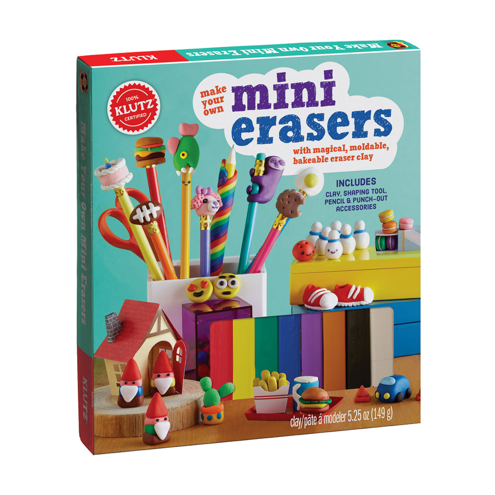 Klutz Creative Studio Make Your Own Mini Erasers Craft Kit