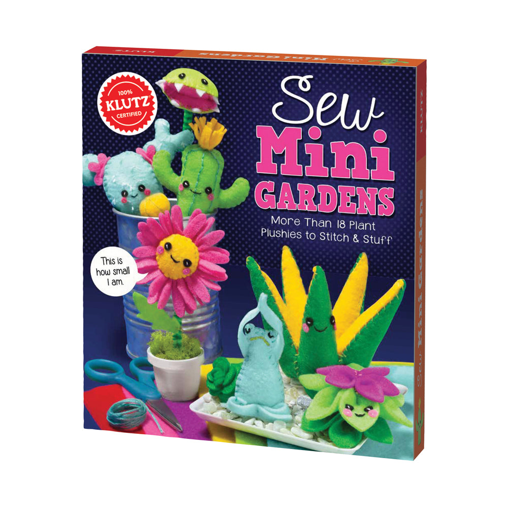 Alternative view of Klutz Sew Mini Gardens Felt Crafting Kit