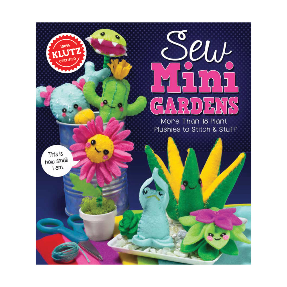 Klutz Sew Mini Gardens Felt Crafting Kit - Image 3