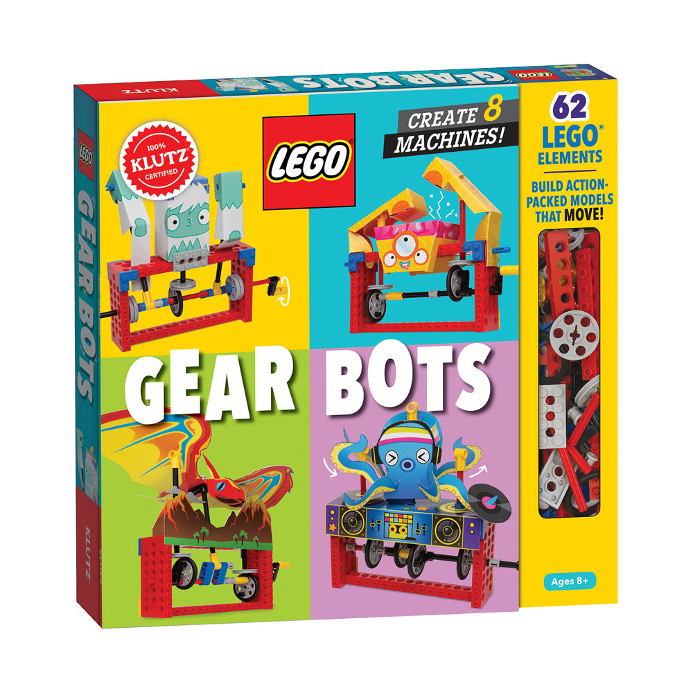 Klutz LEGO Gear Bots Creative STEM Activity Set