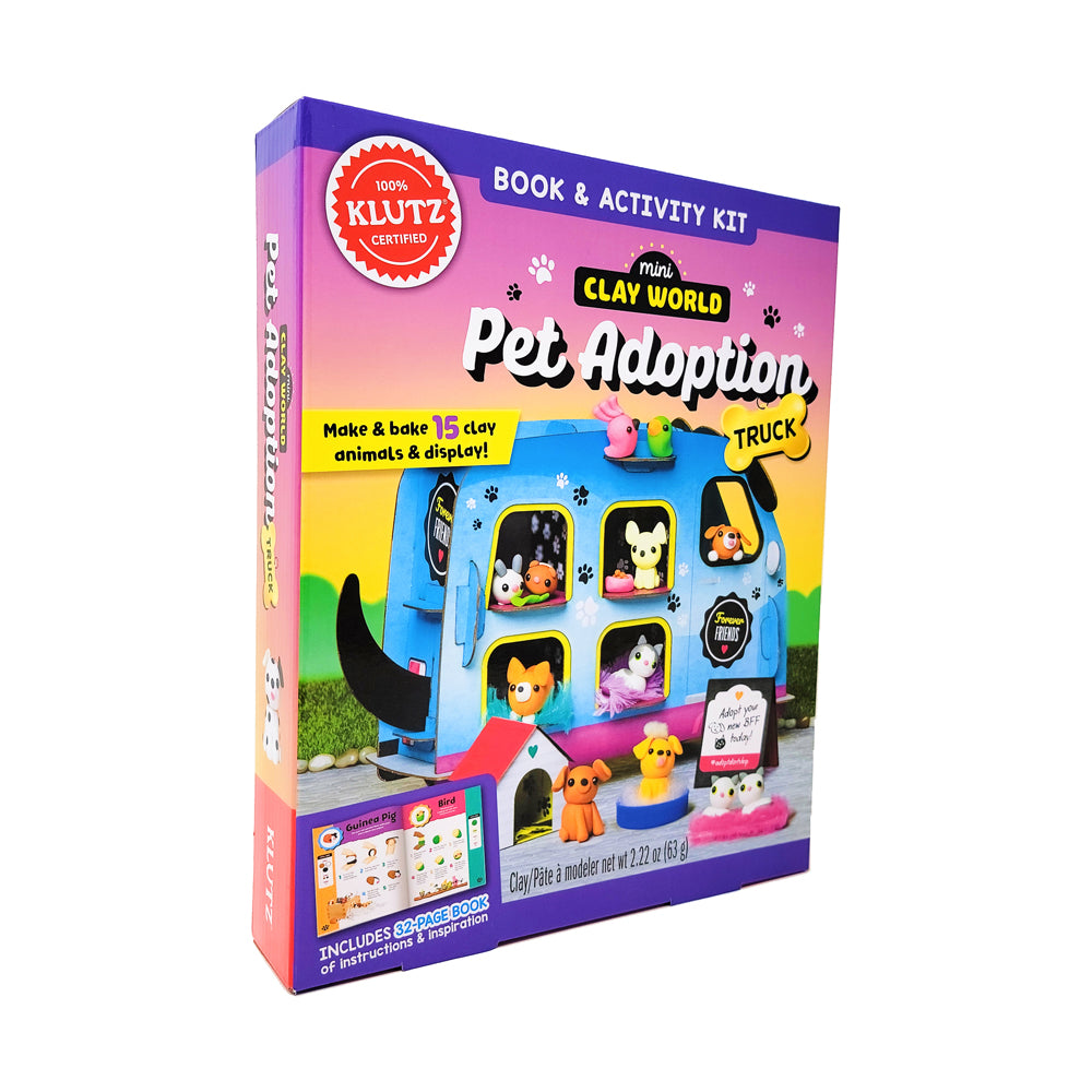 Alternative view of Klutz Mini Clay World Pet Adoption Truck Craft Kit