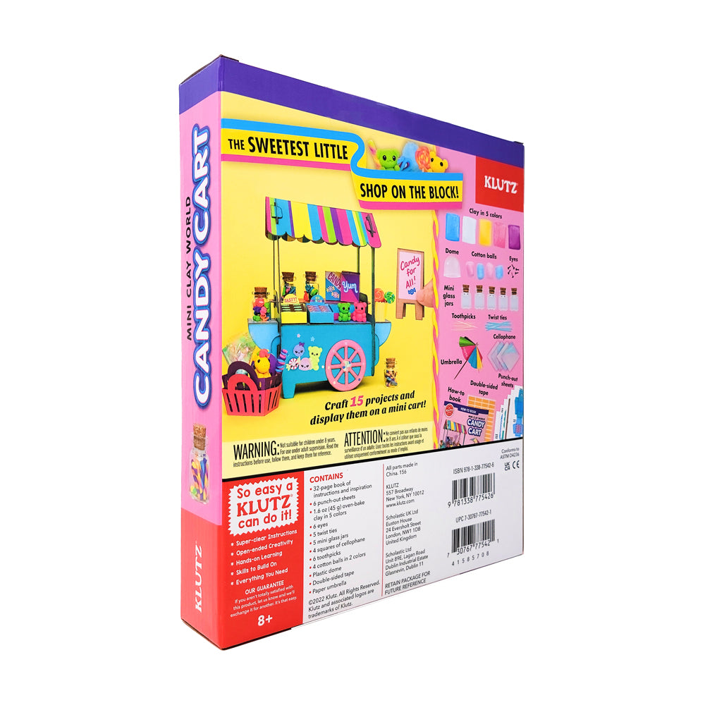 Klutz Mini Clay World Candy Cart Creative Clay Kit - Image 3