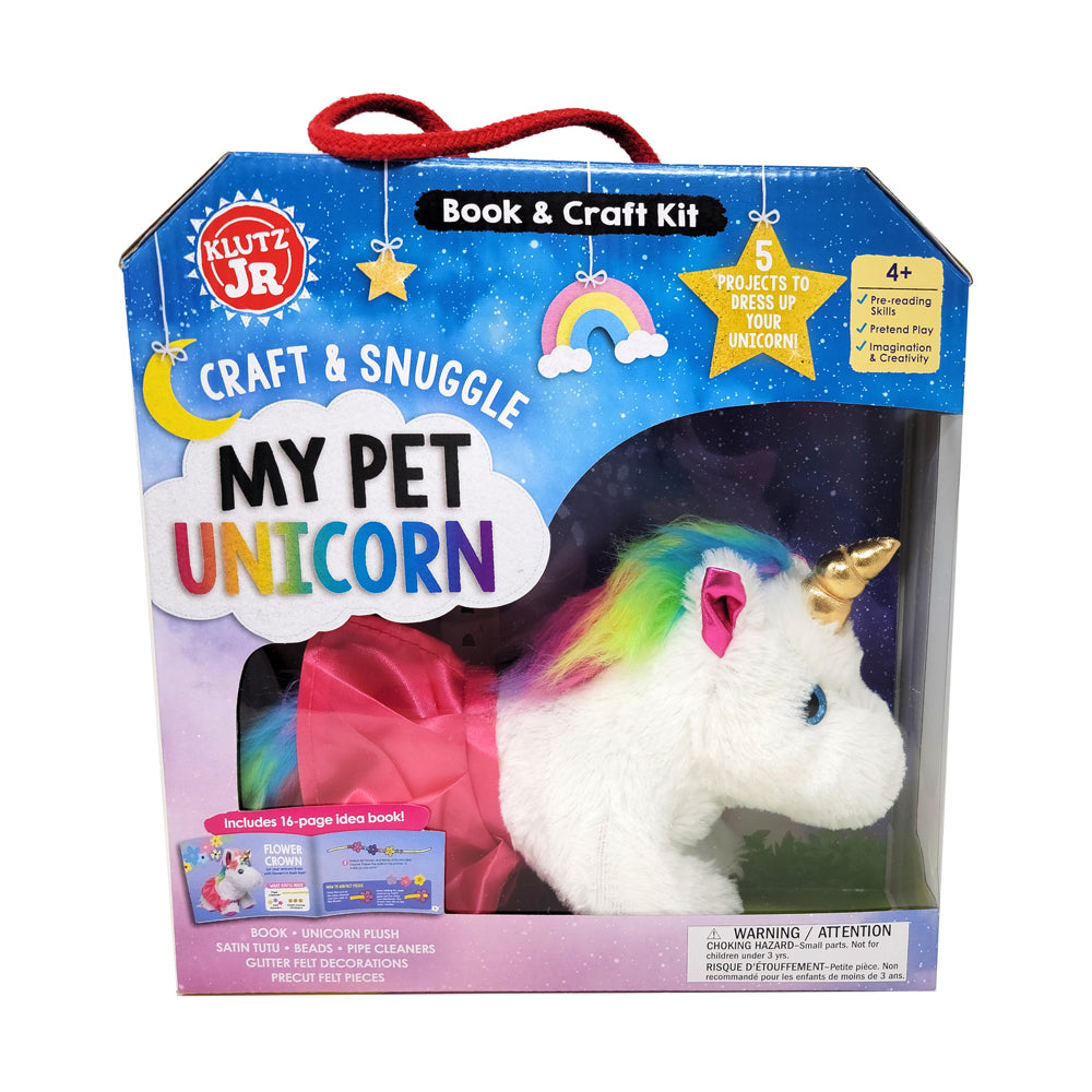 Alternative view of Klutz Jr. My Pet Unicorn Craft & Snuggle Kit - Plush Toy Creation
