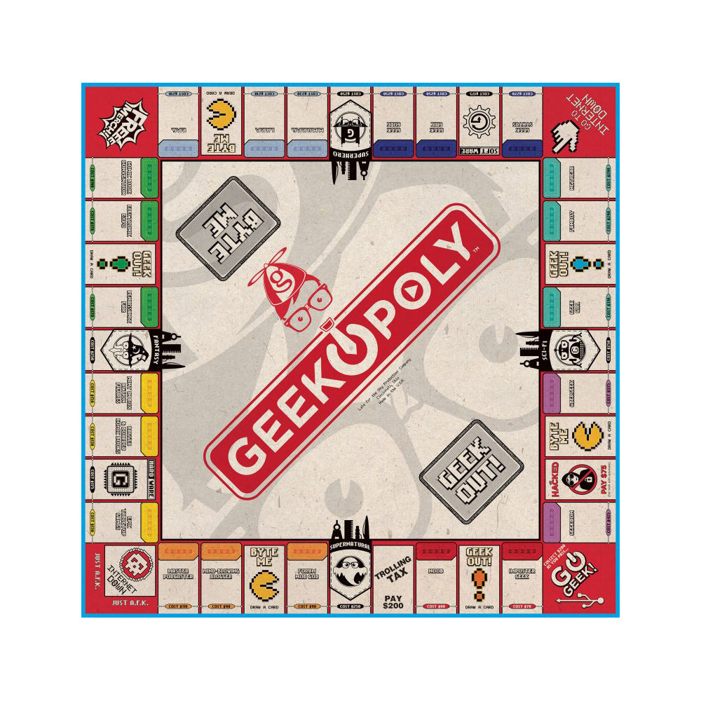 Geek-opoly Ultimate Geek Culture Board Game - Image 3