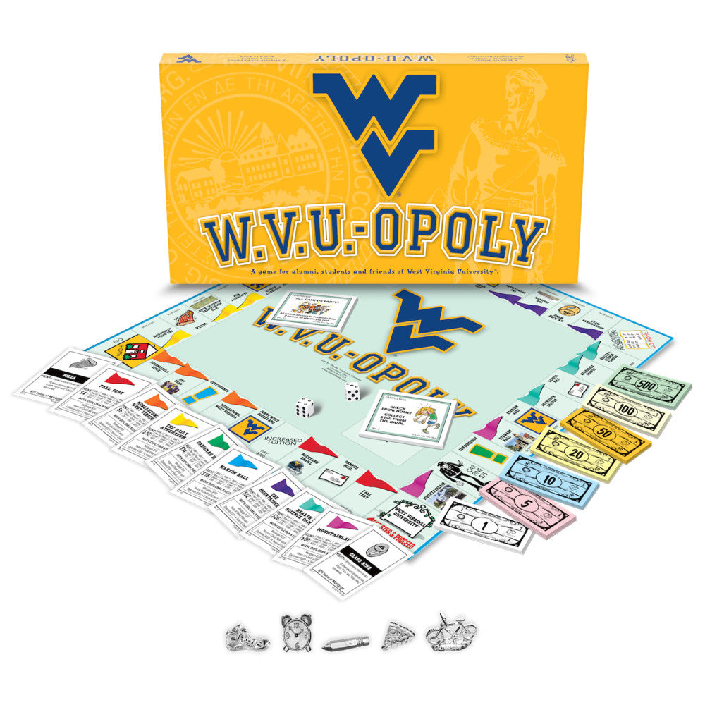 West Virginia University Wvu-Opoly Board Game