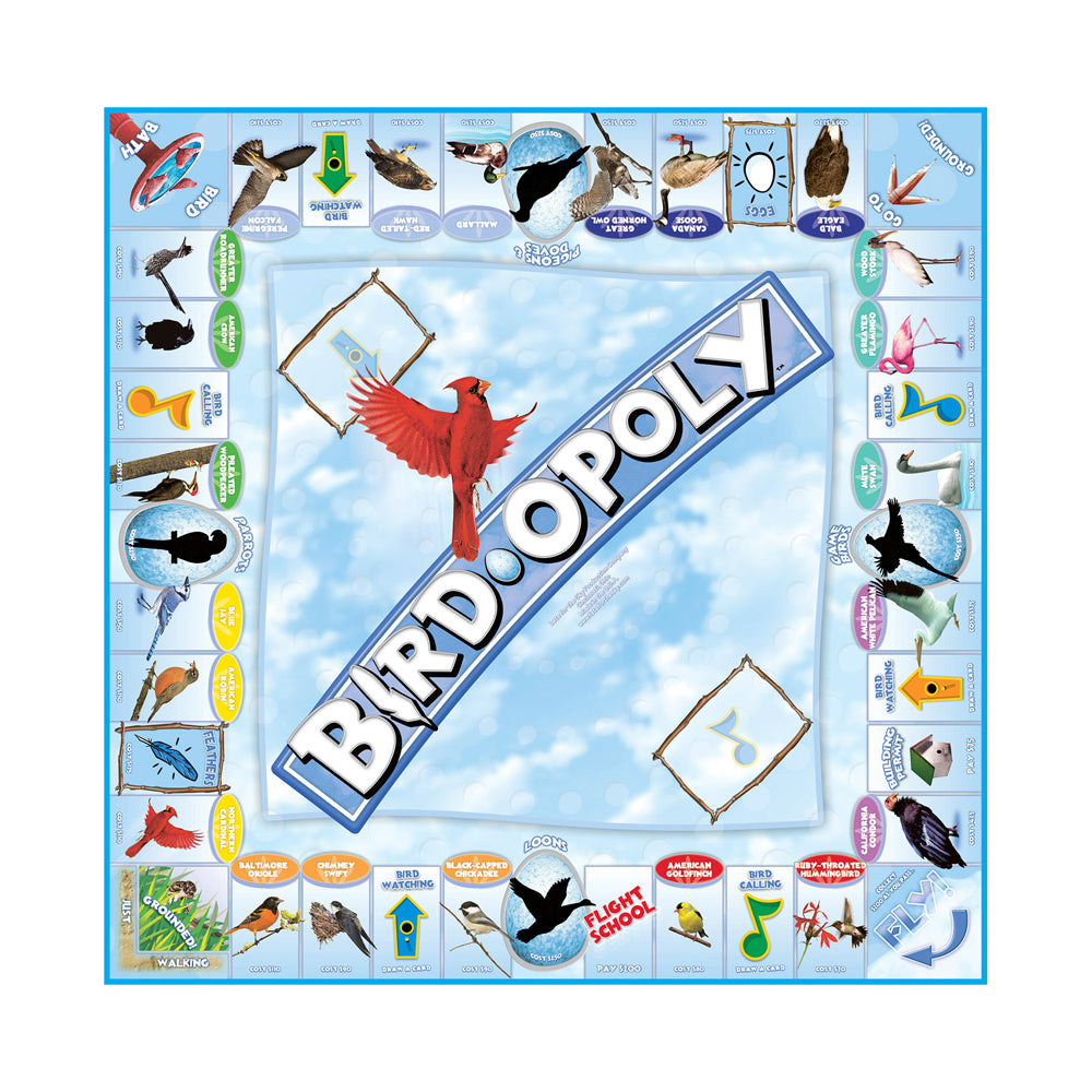 Alternative view of Bird-opoly Board Game by Late For The Sky