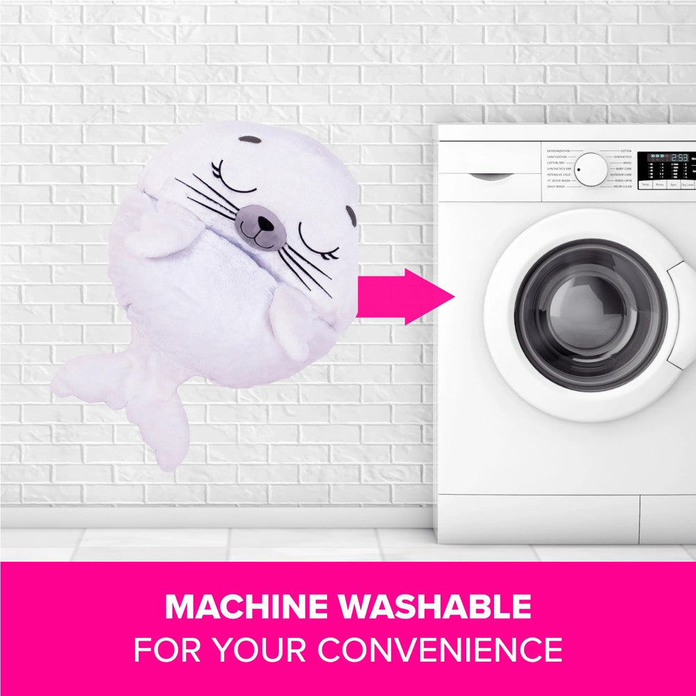 Happy Nappers Sammy The Seal 54 inch Pillow to Sleepy Sack - Medium - Image 5