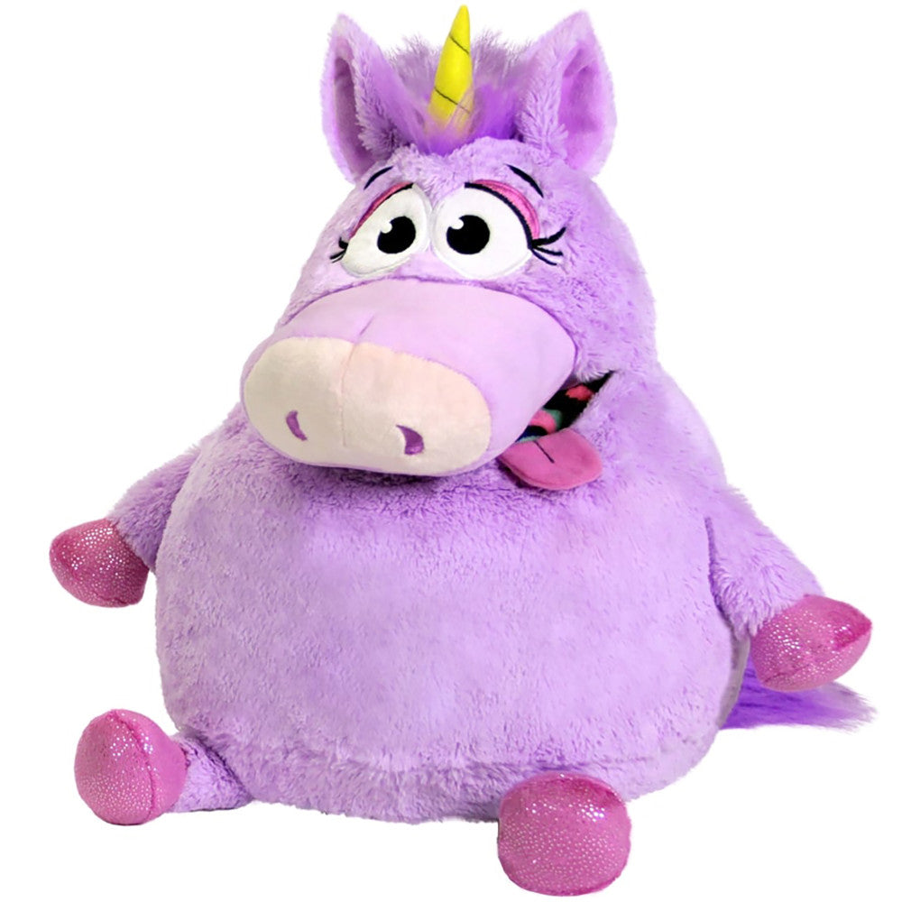 Tummy Stuffers Plush Unicorn - Purple Storage Companion - Image 7
