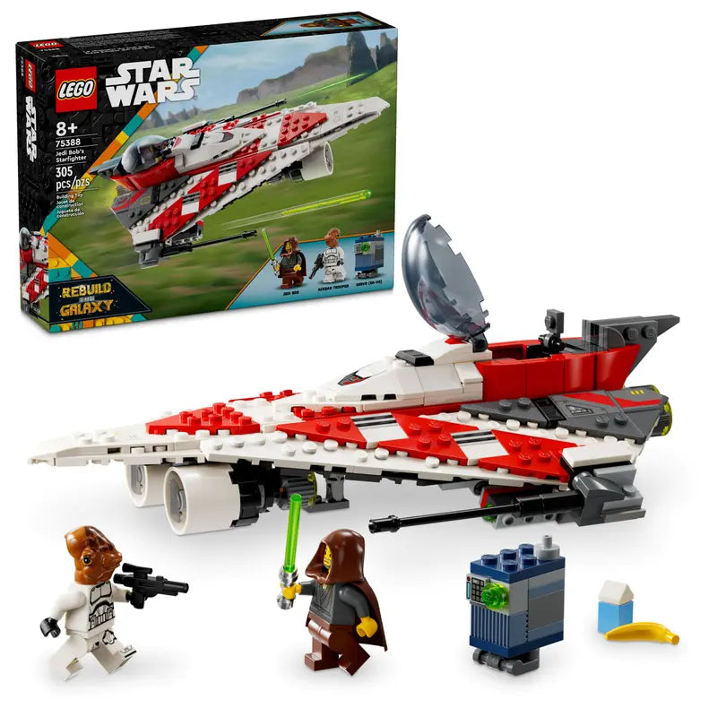 LEGO Star Wars Jedi Bob's Starfighter Building Set 75388 - Galactic Adventure Awaits