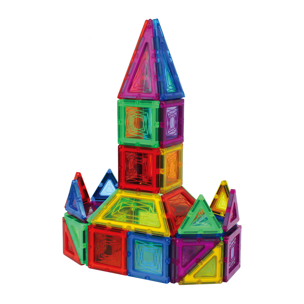 Alternative view of Popular Playthings MagSnaps 100 Piece Magnetic Building Set