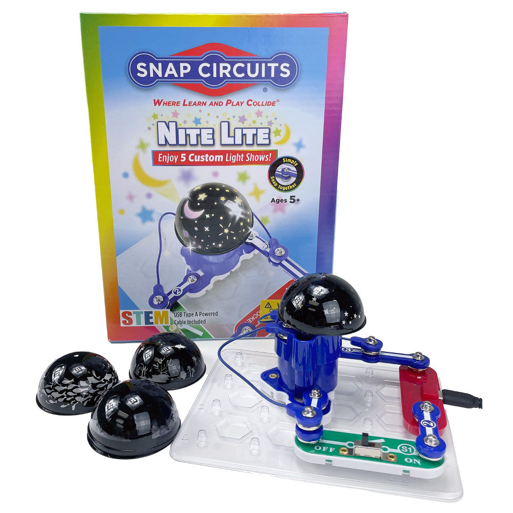 Snap Circuits Nite Lite - DIY Night Light Kit - STEM Educational Toy for Kids 5+ - Image 4