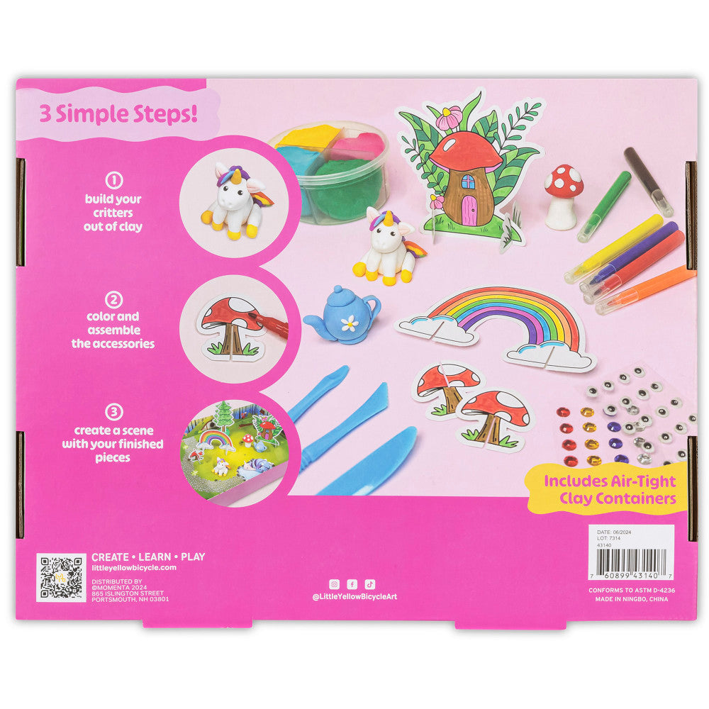 Alternative view of Little Yellow Bicycle Fairy Tale Friends Clay Craft Kit - 95pcs