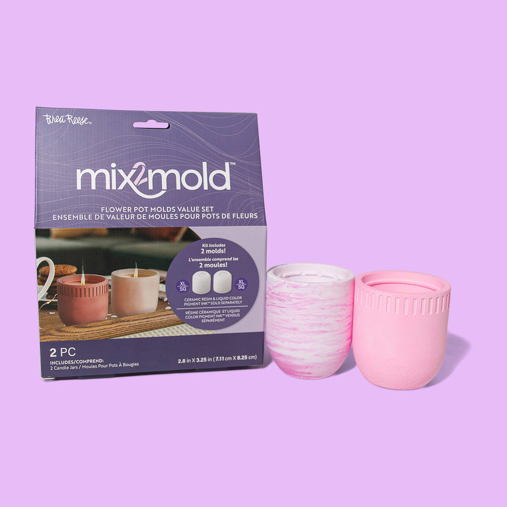 Brea Reese Mix2Mold Candle Holder Set - 2 Silicone Molds - Image 4