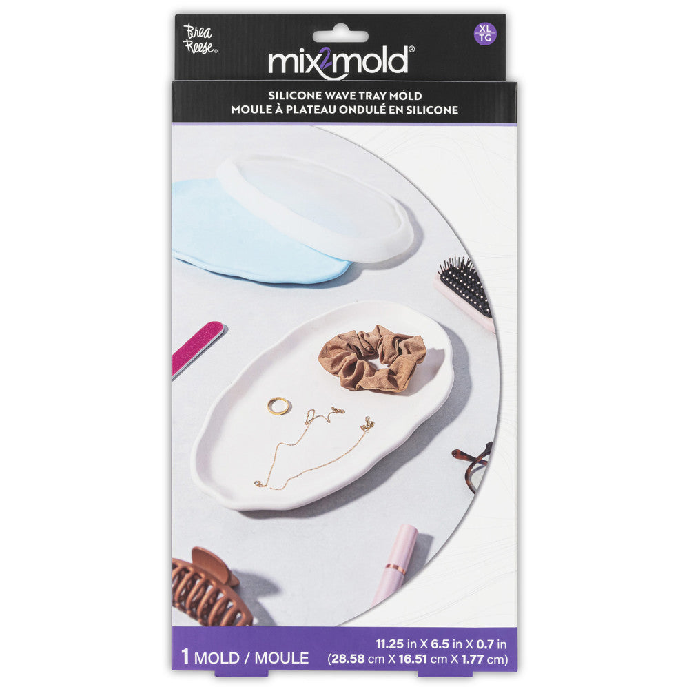 Brea Reese Mix2Mold Versatile Silicone Wave Tray Mold