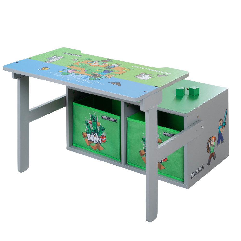 Minecraft 2-In-1 Convertible Bench & Table - Magical Furniture Transformation - Image 6