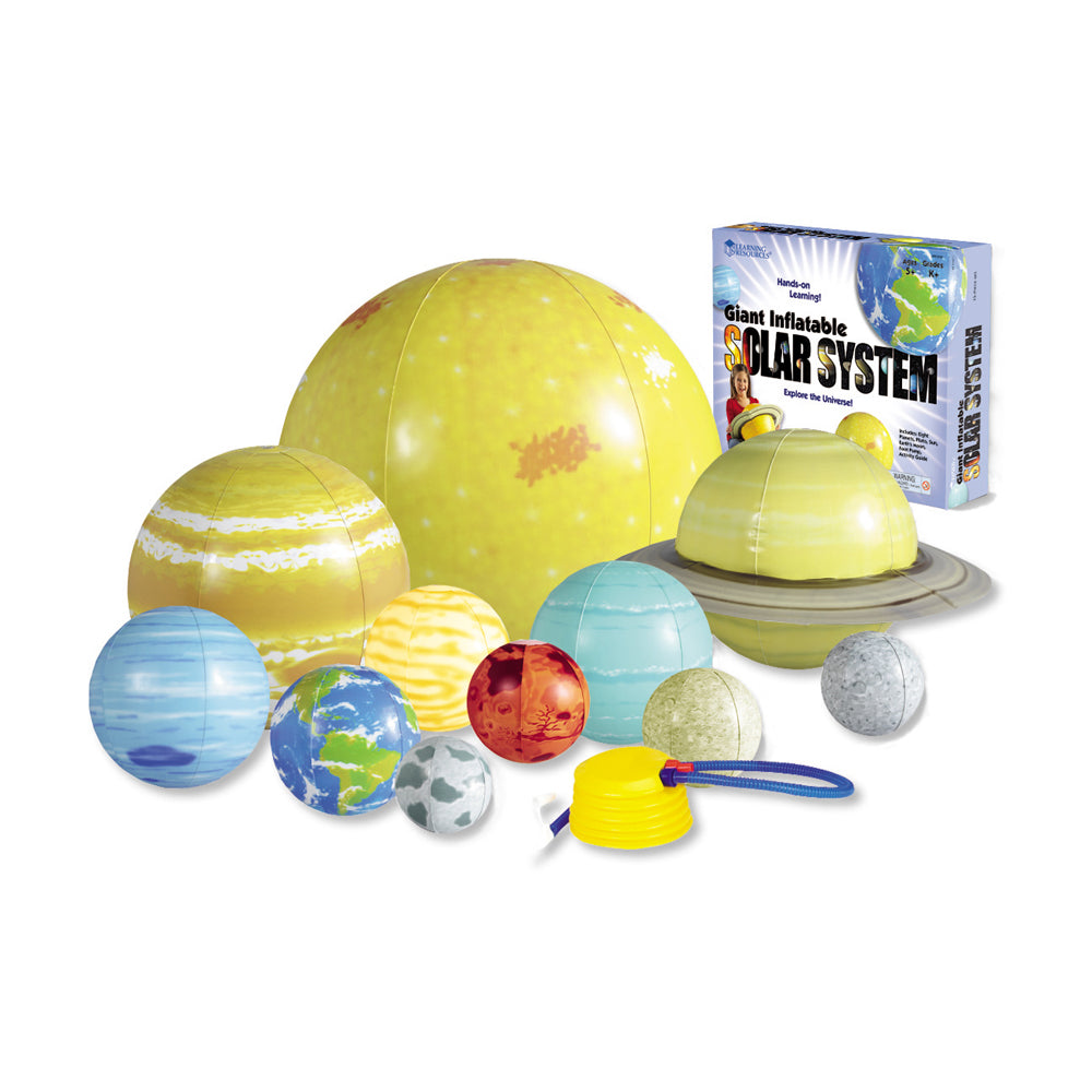 Alternative view of Learning Resources Giant Inflatable Solar System Set