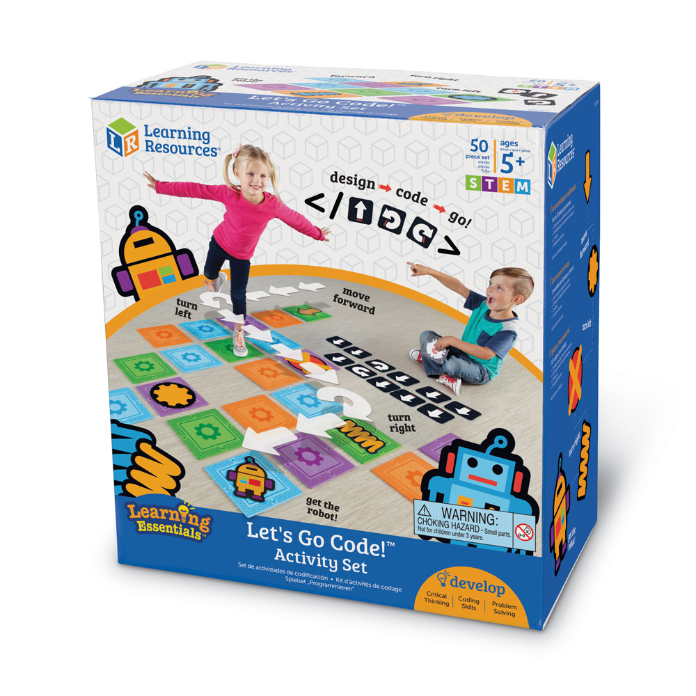 Learning Essentials - Let's Go Code! Activity Set - Interactive Coding for Kids - Image 3