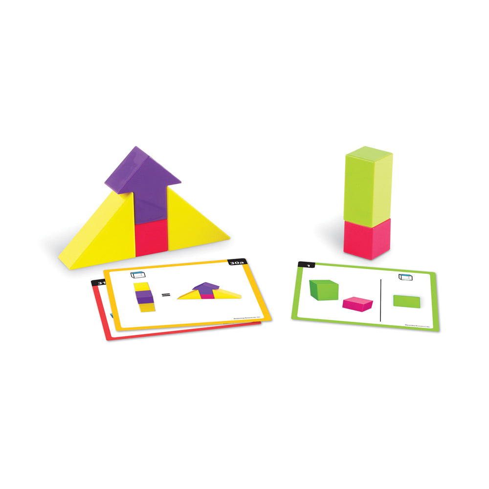 Alternative view of Learning Resources Mental Blox 360 - 3-D Puzzle Game - Educational Building Set