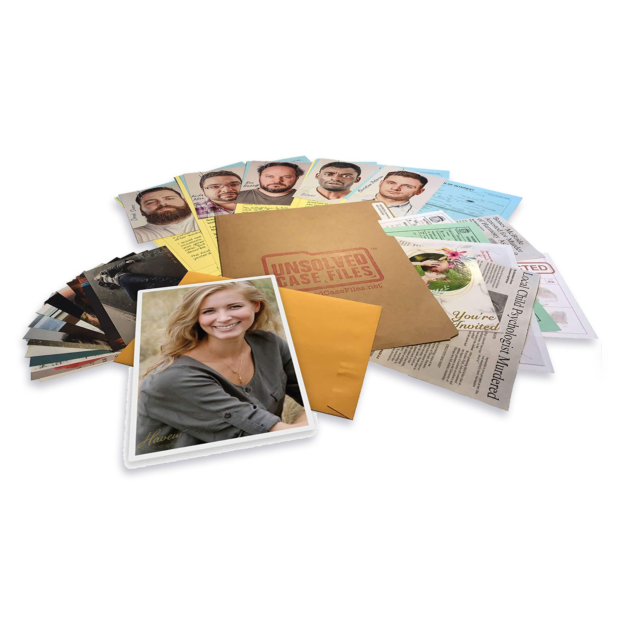 Pressman Unsolved Case Files Interactive Detective Game - Image 2