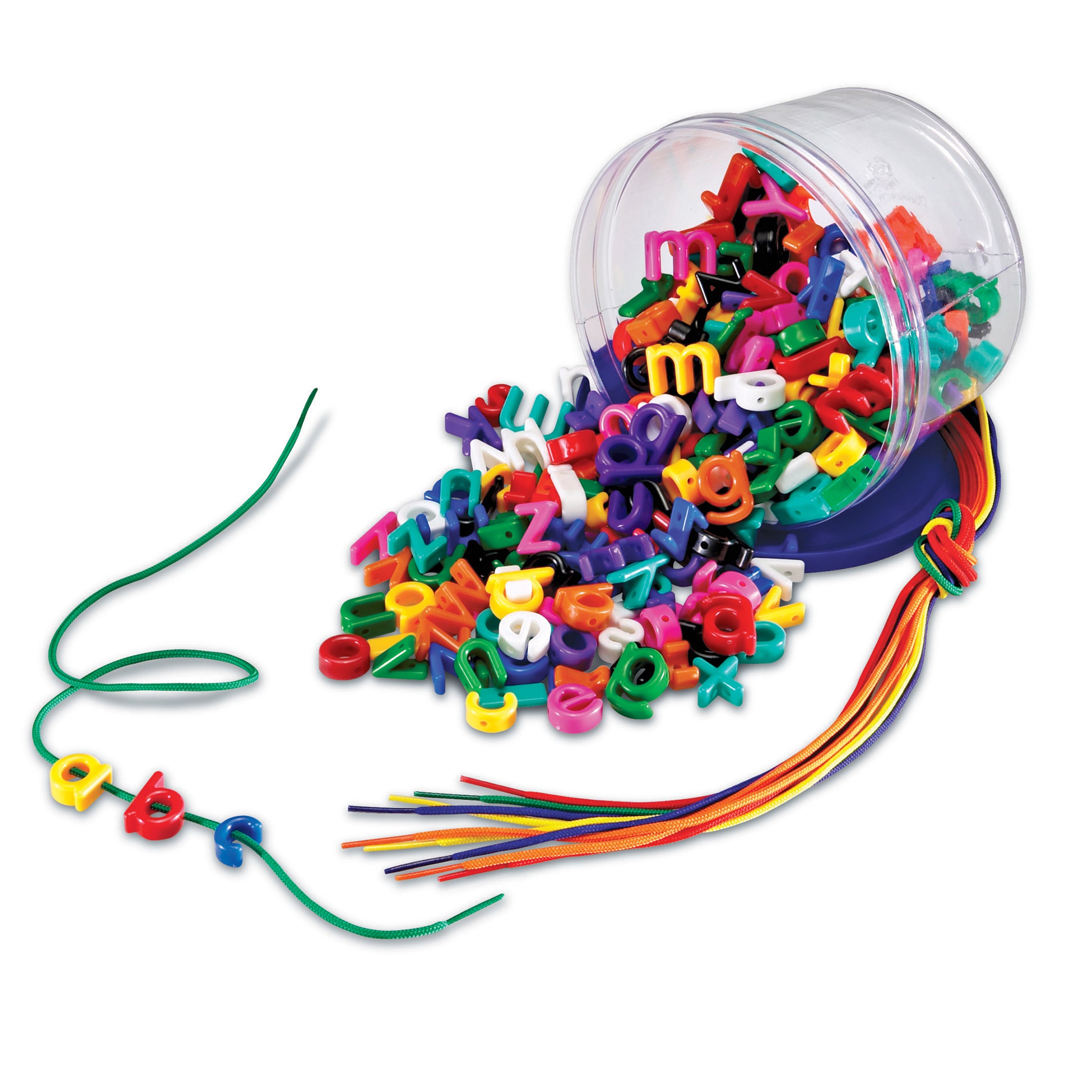 Learning Resources Alphabet Lacing Set - Lowercase - 260 Pieces - Image 3